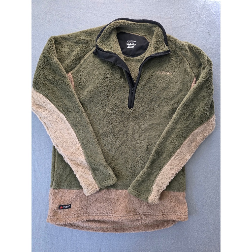 Vintage Cabela's Stand Hunter Polartec Fleece Pullover L
